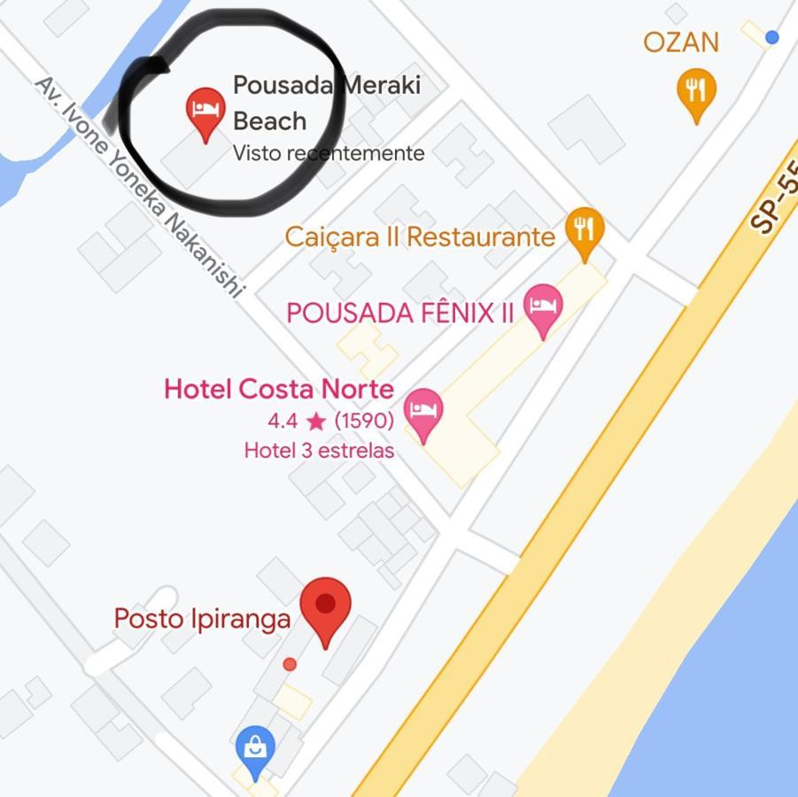 Pousada Meraki Beach Caraguatatuba Εξωτερικό φωτογραφία